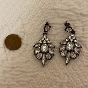 Rhinestone earrings